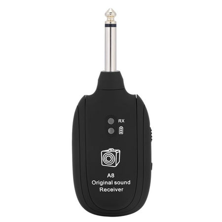 Wireless Guitar Plug - Ashata Wireless Audio Transmission Set with Receiver Transmitter for Electric Guitar Bass Violin, Guitar Wireless Transmission, Guitar Transmission