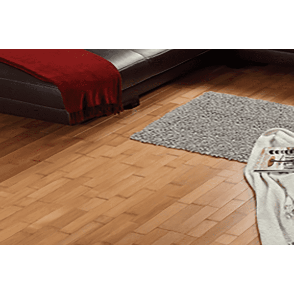 EcoSolid Bamboo Natural 5/8 x 2 1/4 x 4 ft. RL -22.66 sqft.