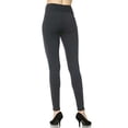 thumbnail image 4 of 2 Pack Women's 3 inch High Waistband Full Length Leggings For Yoga and Casual, 4 of 6