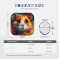 thumbnail image 4 of Yiaed Oil Painting Colorful Hamster Print Car Front Windshield Sun Shade,Foldable Anti-UV Car Sunshade for Front Window for Most Vehicles-Large, 4 of 5