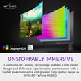 thumbnail image 3 of Alienware AW3423DWF Curved QD-OLED Gaming Monitor - 34-inch Quantum Dot OLED 0.1Ms 165Hz 21:9 Curved Display, 99.3% DCI-P3 Color Gamut, VESA DisplayHDR True Black 400, AMD FreeSync Premium Pro - Black, 3 of 5