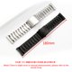 thumbnail image 4 of Correa de reloj para hombre de 26 mm con hebilla plegable y diseño de arco, de acero inoxidable macizo antialérgico Dz4323 Dz4318 4309, 4 of 5