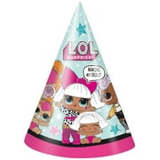 LOL Surprise Party Supplies 8 Party Hats