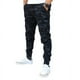 thumbnail image 2 of Jogger cargo de gabardina stretch John Silver Corte skinny y estampado de camuflaje negro, 2 of 4