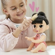 طفل على قيد الحياة الزحف ن لعب كاتي كات دمية، شعر أسود، لعب أطفال الإلكترونية للبنات والأولاد 3+