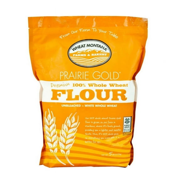 (Price/Case)Wheat Montana 158535 Flour, Natural White Premium 4/5lb