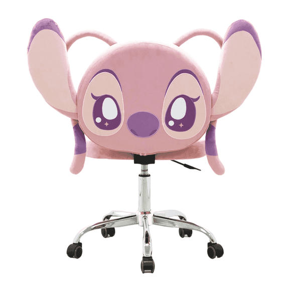 Impressions Vanity Angel 360 Degree Swivel Vanity Chair with Wheels and Adjustable Seat Height