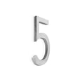 thumbnail image 4 of Montague Metal Products 12" Brushed Aluminum Floating or Flat Modern House Numbers 0-9 - 5, 4 of 6