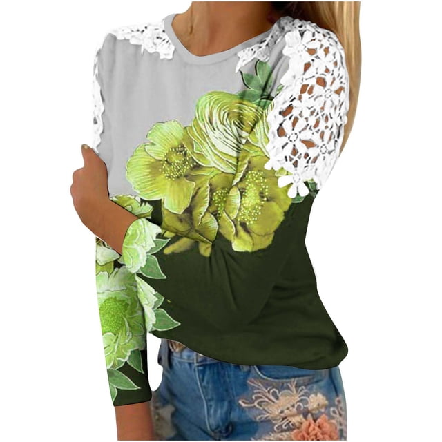 Shorts pour Femmes T-Shirt Décontracté à Carreaux à Col Rond à Manches Courtes Haut Ample,Tops pour Femmes,Hauts à Manches 3/4 pour Femmes,Hauts Décontractés pour Femmes