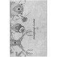thumbnail image 2 of Addison Rugs Dream Shag Premium Machine Washable Transitional Woodsy Animals Gray Rectangle Rug, 5' x 7'6", 2 of 8
