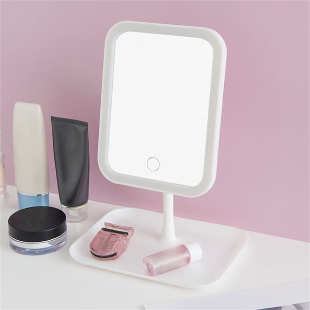 WIFKLSIIPG Maquillage Grossissant Double Face Coiffeuse Transparente