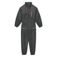 thumbnail image 3 of Sxiwei Overalls for Men Work Jumpsuits Long Sleeves Front Zipper Safety Overalls Warehouse Garages Gray 195/5XL, 3 of 5