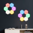 thumbnail image 5 of Aplique LED hexagonal Panel de control remoto celular modular Li, 5 of 5