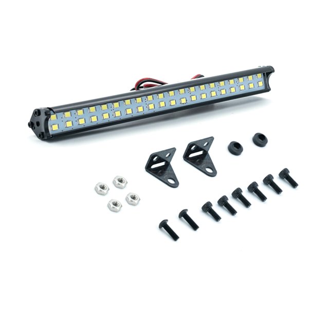 Modelo lámpara material Reemplazo de luces de coche RC de luz LED para 1/10 TRX-4 Trx4 Axial SCX10 90046 RC4WD D90 KM2 Abanopi Modelo lámpara material