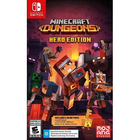 Pre-Owned Minecraft Dungeons Hero Edition, Nintendo, Nintendo Switch