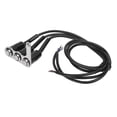 thumbnail image 2 of Interruptor LED Universal para motocicleta, interruptor ajustable para manillar, para reacondicionamiento de motocicletas, 2 of 12