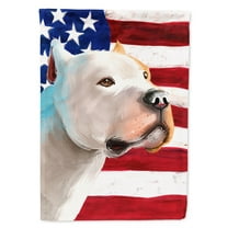Carolines Treasures CK6459CHF Brazilian Dogo American Canvas House Size outdoor-flags, Multicolor