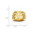 thumbnail image 2 of 14K High Polished Woven Dome Ring, 2 of 2