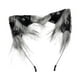 thumbnail image 1 of Diadema con orejas de gato para Halloween, accesorio para fotos de disfraz de cosplay, diadema para el pelo Gris oscuro, 1 of 8