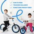 thumbnail image 4 of Balance Bike - 30.5 cm (12") Training Bikes for Kids and Toddlers - 1.8kg (4lbs) Kids' Balance Bike - No Pedal Push Bicycle for Boys or Girls, 4 of 8
