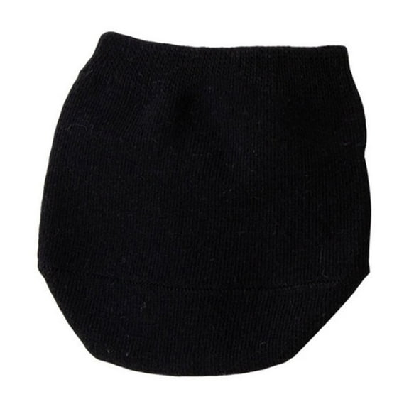 Seductiva Women's Hidden Socks Non-Slip for Flats Cotton Half Socks Toe Topper Liner Socks Toe Cover Socks Socks for Lady Polyester Boat Socks 1PC