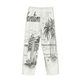 thumbnail image 5 of Bingfone Summer Vacation Scene With Camping Van Mens All Over Print Sleep Pajama Pants-Xx-Large, 5 of 9