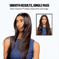 thumbnail image 3 of BaBylissPRO Nano Titanium 2-Inch Hair Straightener Flat Iron, Blue, 1 Count, 3 of 8