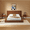 Natural Wood - Queen, variant on HanuQ Queen Low Profile Platform Bed with Vertical Fluted Headboard, Solid Wood Frame Japandi Style Floor Bed, No Box Spring Needed, Walnut
