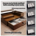 thumbnail image 3 of Organizador con forma de colonia UuYuality, madera de pino, 3 niveles, para hombre, 3 of 7