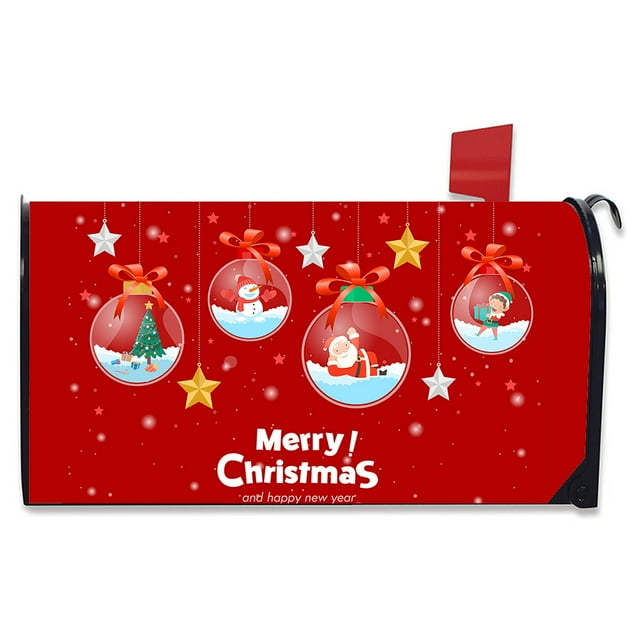 Maytalsory Effortlessly Install And Remove Easy To Mailbox Cover Vivid Print Cloth Abstract Style Colorful Mailbox Cover YTYH2309088 1Set
