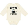 thumbnail image 3 of Inktastic Future Bowler in Training Bowling Gift Boys or Girls Long Sleeve Baby Bodysuit, 3 of 5
