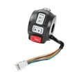 thumbnail image 4 of Interruptor de luz delantera para patinete eléctrico, interruptor de control de manillar resistente Izquierda, 4 of 8