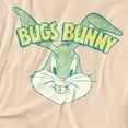 thumbnail image 2 of Looney Tunes T-Shirt Bugs Head Unisex Graphic Tee For Men & Women, 2 of 7
