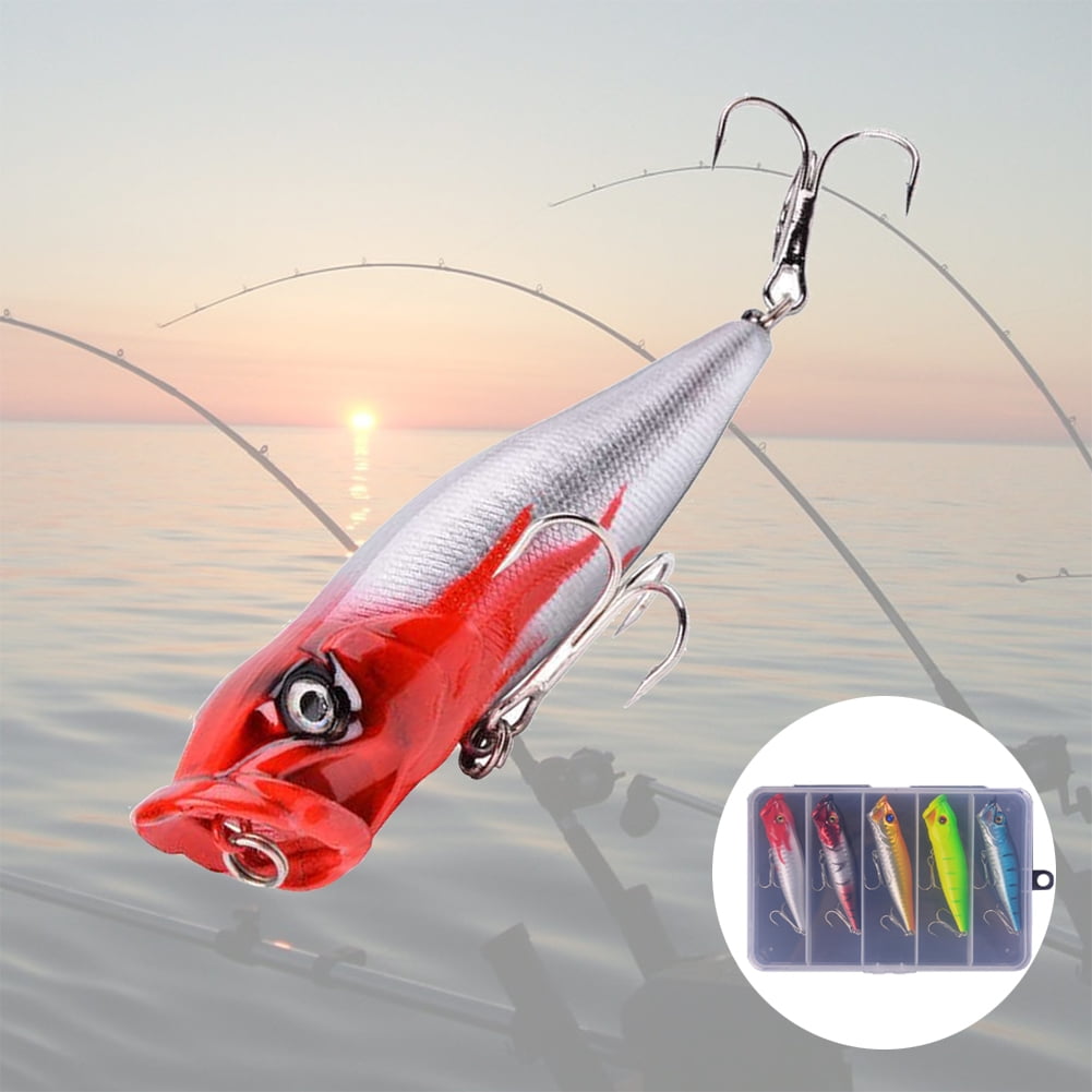 5pcs Fishing Flash Light LED Underwater Lure Bass Attractive Multicolor Durable 