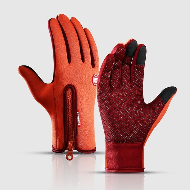 Guantes de ciclismo Guantes de ciclismo Guantes deportivos térmicos de lana impermeable con pantalla Tomshoo Guantes de ciclismo