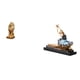thumbnail image 1 of Figura de león, bailarina de ballet, estatua de resina, escultura de arte moderno, adorno con líneas elegantes, ideal para regalar, decorar el hogar,, 1 of 8
