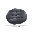 thumbnail image 3 of Dthchengua 16" Solid Color Flax Round Chair Cushion - Comfortable Chair Cushions Home Pillow Indoor,Non-Slip Bottom, 3 of 6