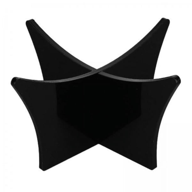 3 Soportes De Exhibición, Soporte De Bola Acrílico Para Fanáticos De Bolas Autografiadas Firmadas, Regalo Para El Hogar, Negro
