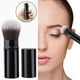 thumbnail image 4 of Fiudx Brocha Kabuki, Brocha Retráctil Compacta para Rostro, Herramienta de Maquillaje de Fibra Sintética Suave, Mango de Aluminio, Ideal para Viajes, Ideal para Principientes, Peso Ligero 30 G., 4 of 7