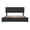 Black, variant on Bingirl Black Queen Bed Frame with Adjustable Headboard and 4 XL Storage Drawers, Upholstered Linen Platform Bed, Modern Furniture with Wood Slat Support, 1000lb Capacity, No Box Spring Needed