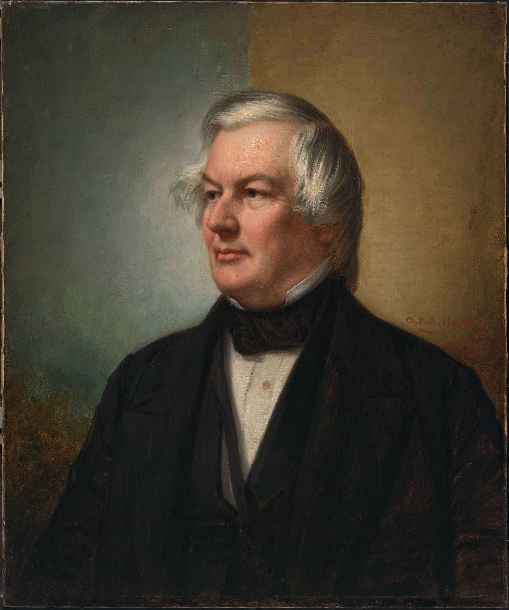Portrait of Millard Fillmore 1 Vivid Imagery12 Inch BY 18 Inch