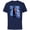 Navy, variant on Disney Wish Asha Character Poster Image and Movie Logo - Short Sleeve Cotton T-Shirt for Adults - Customized-Black