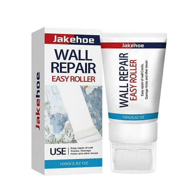 White Color Wall Repair Cream Rolling Brush Wall Repair Paste Roller Brush for Small Rolling Brush Wall Latex Paint