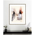 thumbnail image 3 of Kate and Laurel Framed Wall Art Print 'Urban Wanderer 1' by Xizhou Xie, 34 x 42, Mila Dark Silver Frame, Modern Contemporary, Abstract Art for Wall Decor, 3 of 8