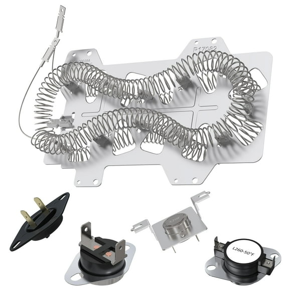 DV40J3000EW/A2 DV45H7000EW/A2 DV42H5000EW/A3 Heating Element for Samsung Dryer DC47-00019A Dryer Heating Element for Samsung DVE50M7450W/A3 DV42H5200EW/A3 DV48H7400EW/A2 DVE50R5400V/A3 by AMI PARTS