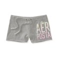 thumbnail image 1 of Aeropostale Beach Cut Off Athletic Sweat Shorts para mujer, gris, mediano Aeropostale Sudor, 1 of 2