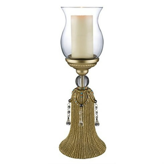 OK Lighting Auric Twists Candleholder (Candle Not Included)