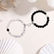 thumbnail image 5 of Pulsera Con Imán en forma de corazón para Mujeres y hombres Joyería duradera Turquesa blanca, 5 of 8