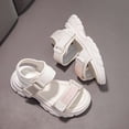 thumbnail image 4 of oqasdz Girls Sandals Comfortable Thick Sole Kids Sandals with Straps for Everyday Play and Beach Adventures Casual Summer, 4 of 6
