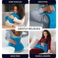 thumbnail image 6 of Geniani XL Heating Pad for Back Pain & Cramps Relief - Heat Pad for Neck, Shoulders, and Muscle Pain with Auto Shut off (12"×24", Aqua Blue), 6 of 9